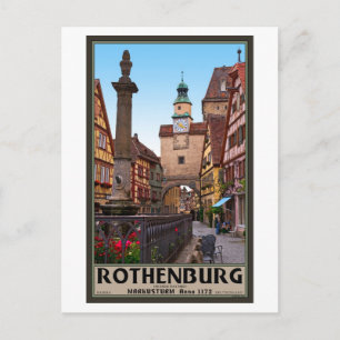 Carte Postale Rothenburg od Tauber - Markusturm
