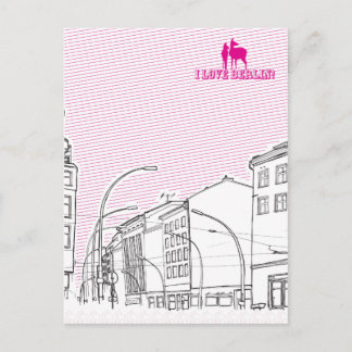 Carte Postale Rothenhagen "I Love Berlin" Partie 3