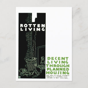 Carte Postale Rotten Living