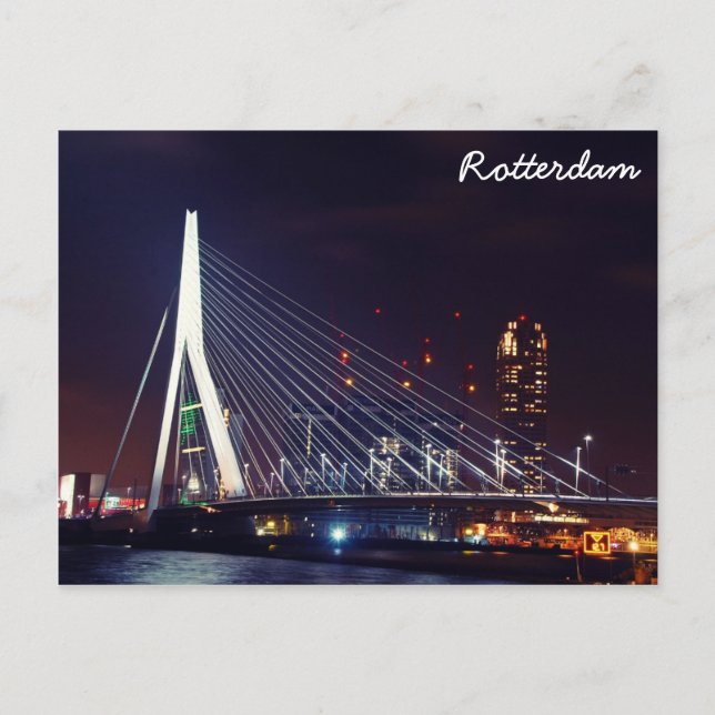 Carte Postale Rotterdam, Pays-Bas (Devant)