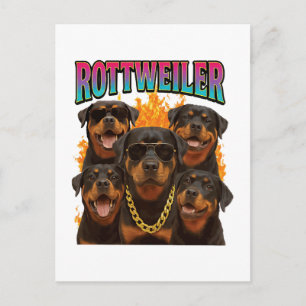 Carte Postale Rottweiler
