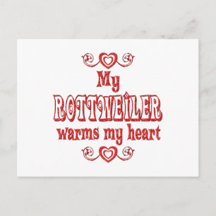 Carte Postale ROTWEILER Love