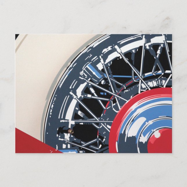 Carte Postale Roue (Devant)