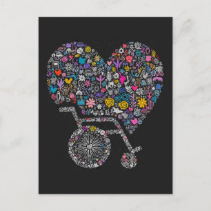 Carte Postale Roue de nombreuses vies