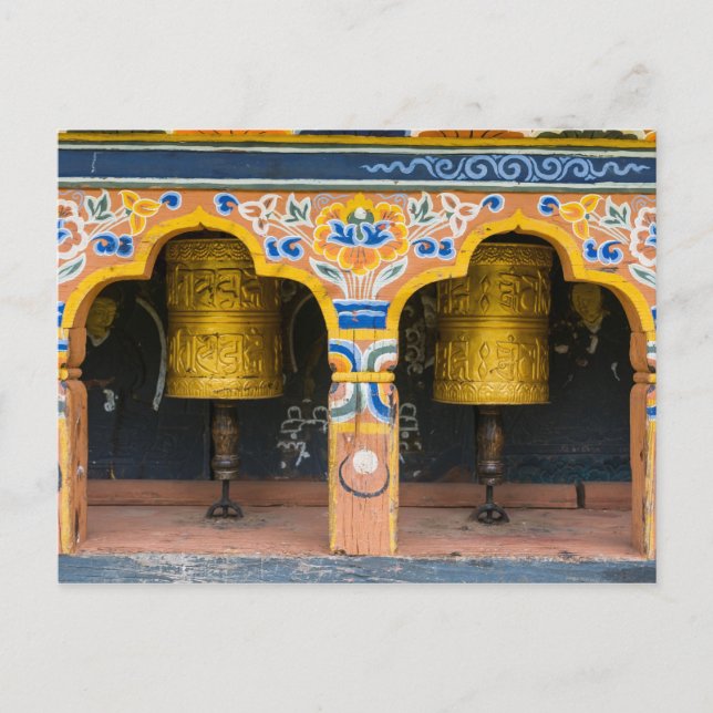 Carte Postale Roues de prière (Devant)