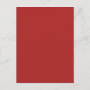Carte Postale Rouge