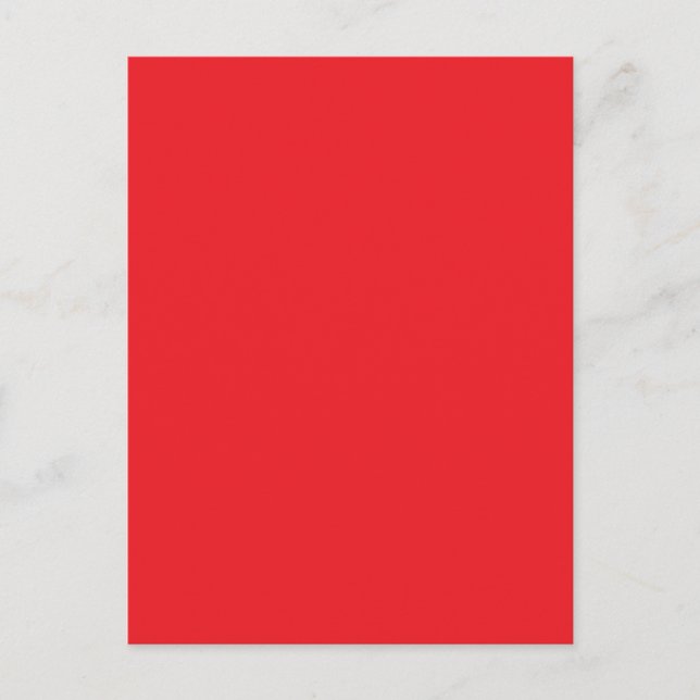 Carte Postale Rouge (Devant)