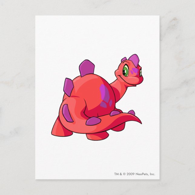 Carte Postale Rouge de Chomby (Devant)