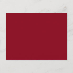 Carte Postale rouge foncé