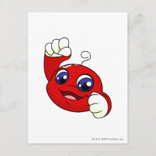 Carte Postale Rouge Kiko