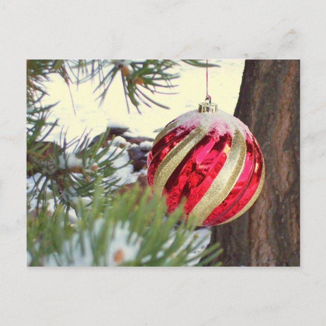 Carte postale Rouge Orb (Devant)