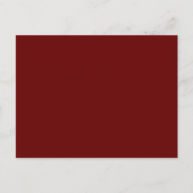 Carte Postale rouge sang (Devant)