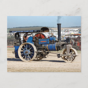 Carte Postale Rouleau de 10 tonnes Aveling & Porter Moby Dick