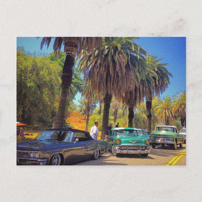 CARTE POSTALE ROULER DANS LA RUE (Devant)