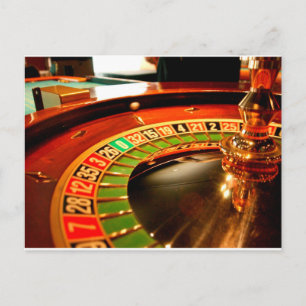 Carte Postale Roulette à roulette tournante