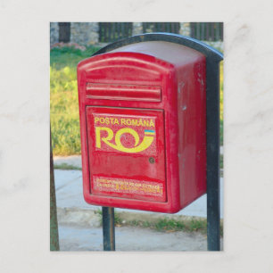 Carte Postale Roumanie, Boîte postale
