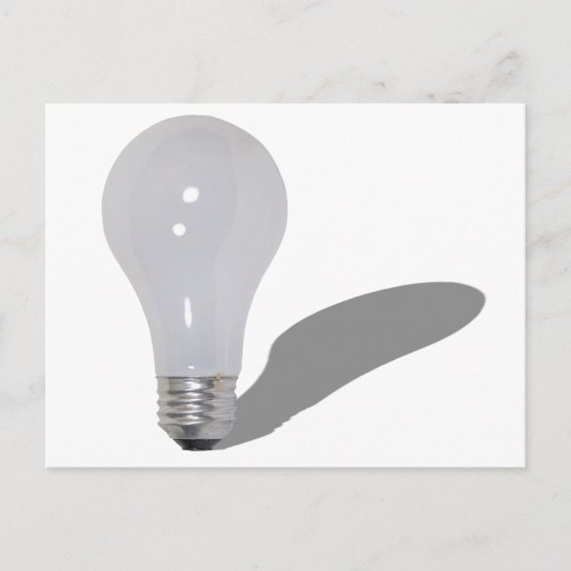 Carte Postale RoundLightbulb062210Ombres (Devant)