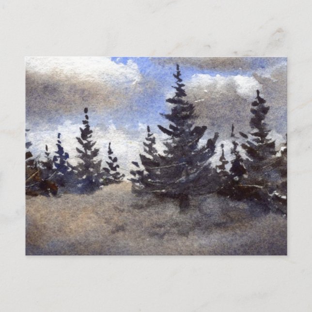 Carte postale Route 55 Nuages #3" Country Roads (Devant)