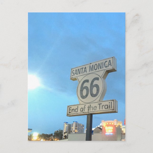 Carte Postale Route 66 (Devant)