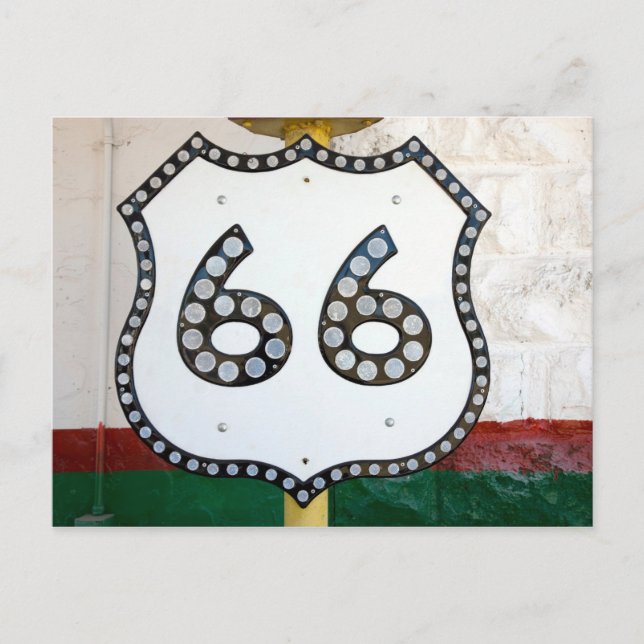 Carte Postale Route 66 (Devant)