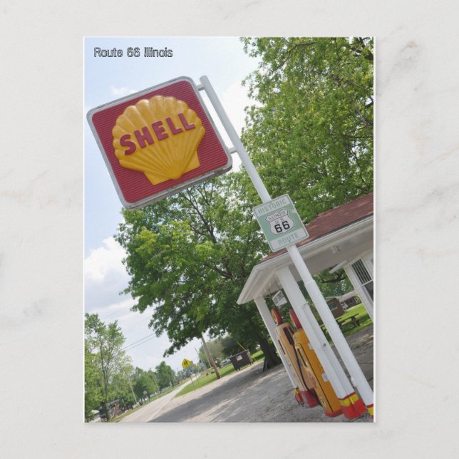 Carte Postale Route 66 (Devant)