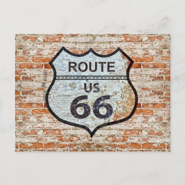 Carte Postale Route 66 Travel (Devant)