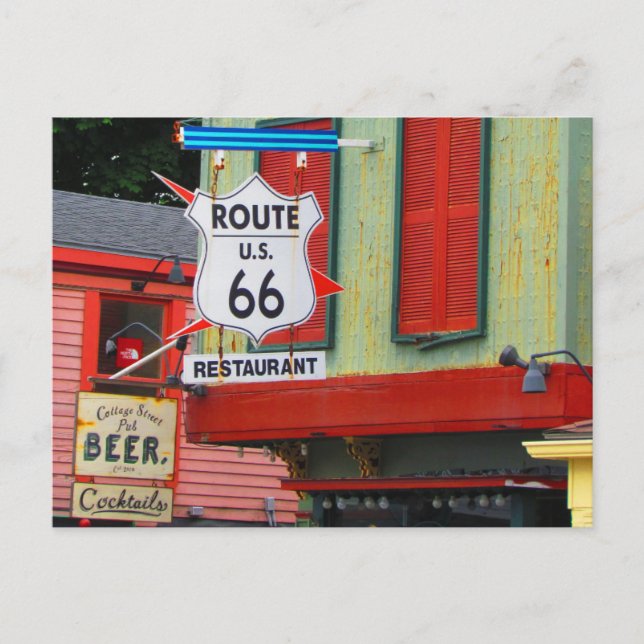 Carte Postale Route 66 Travel (Devant)