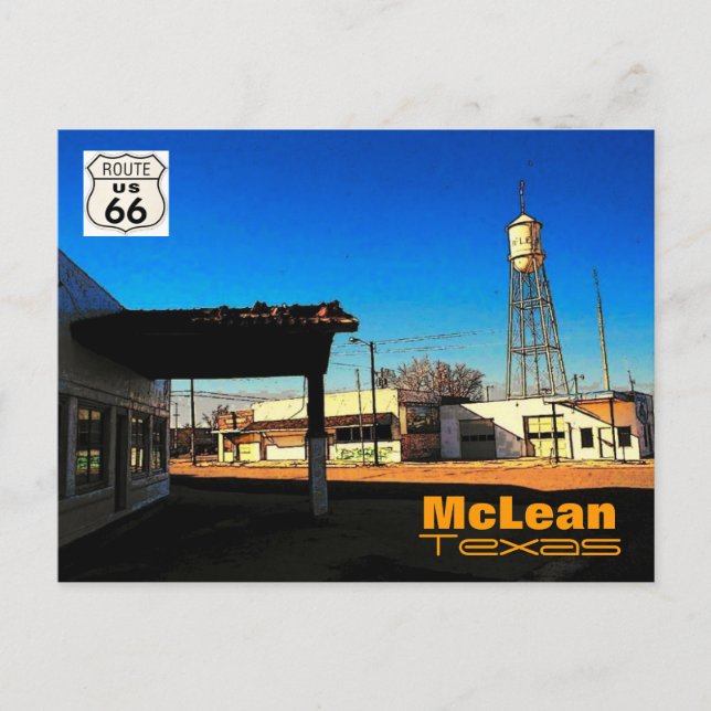 Carte postale Route 66 (TX) (Devant)