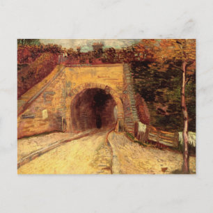 Carte Postale Route avec viaduc sous-terrain par Vincent van Gog