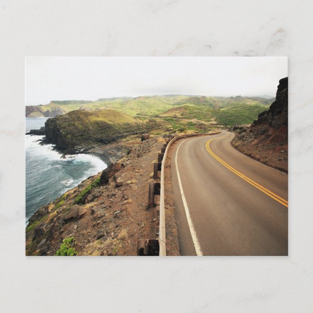 Carte Postale Route côtière (Devant)