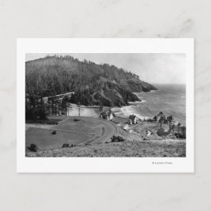 Carte Postale Route côtière de l'Oregon à Heceta Head