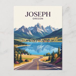 Carte Postale Route de la montagne Wallowa USA