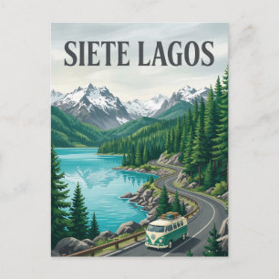 Carte Postale Route des Sept Lacs