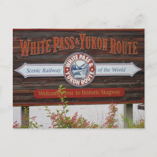 Carte Postale Route du Yukon (Devant)