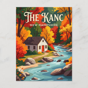 Carte Postale Route Kancamagus USA