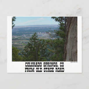 Carte Postale Route Old Stage