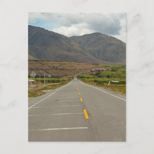 Carte Postale Route panaméricaine, Équateur