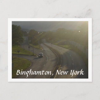 Carte Postale Route, Printemps