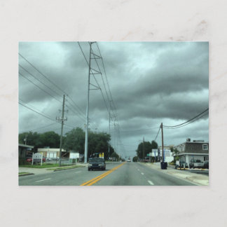 Carte Postale Route Stormy