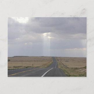Carte Postale Route Vers La Lumière