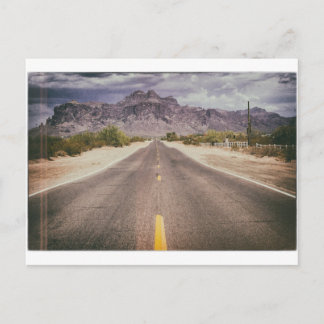 Carte Postale Route vers nulle part