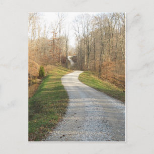 Carte Postale Route Winding Country