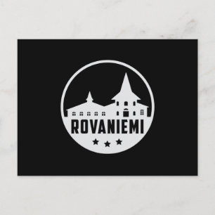 Carte Postale Rovaniemi Finland City Skyline Cityscape Cadeau