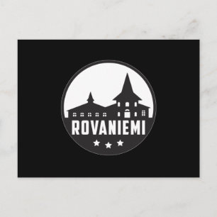 Carte Postale Rovaniemi Finland City Skyline Cityscape Idée cade