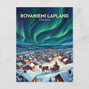 Carte Postale Rovaniemi Finlande