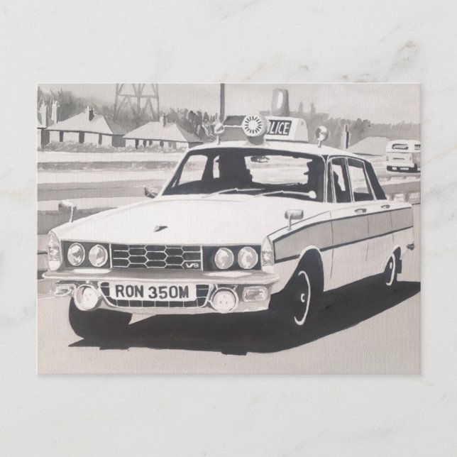 Carte Postale Rover P6 3500 V8 (Devant)