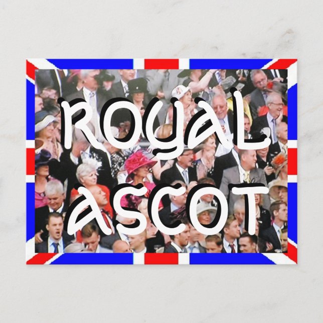 Carte postale Royal Ascot Diamond Jubilee (Devant)
