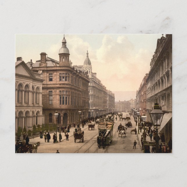 Carte postale Royal Avenue Belfast (Devant)