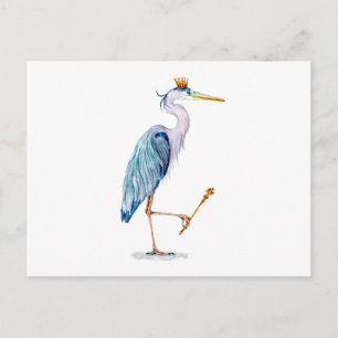 Carte Postale Royal Blue Heron