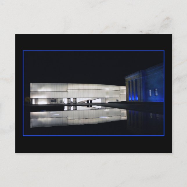 Carte Postale Royal Blue Nelson-Atkins Museum of Art (Devant)